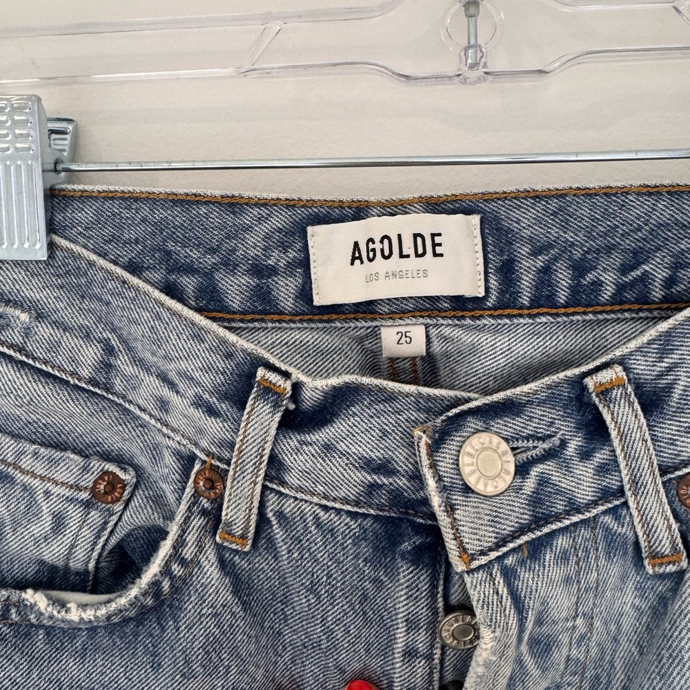 AGOLDE Lana Straight Jean - Picture 8 of 9